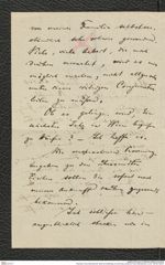 Nachlass Franz Steindachner, Brief (unvollständig) von Emil Aug. Goeldi an Franz Steindachner, Inv.Nr. 168.06, Seite 2